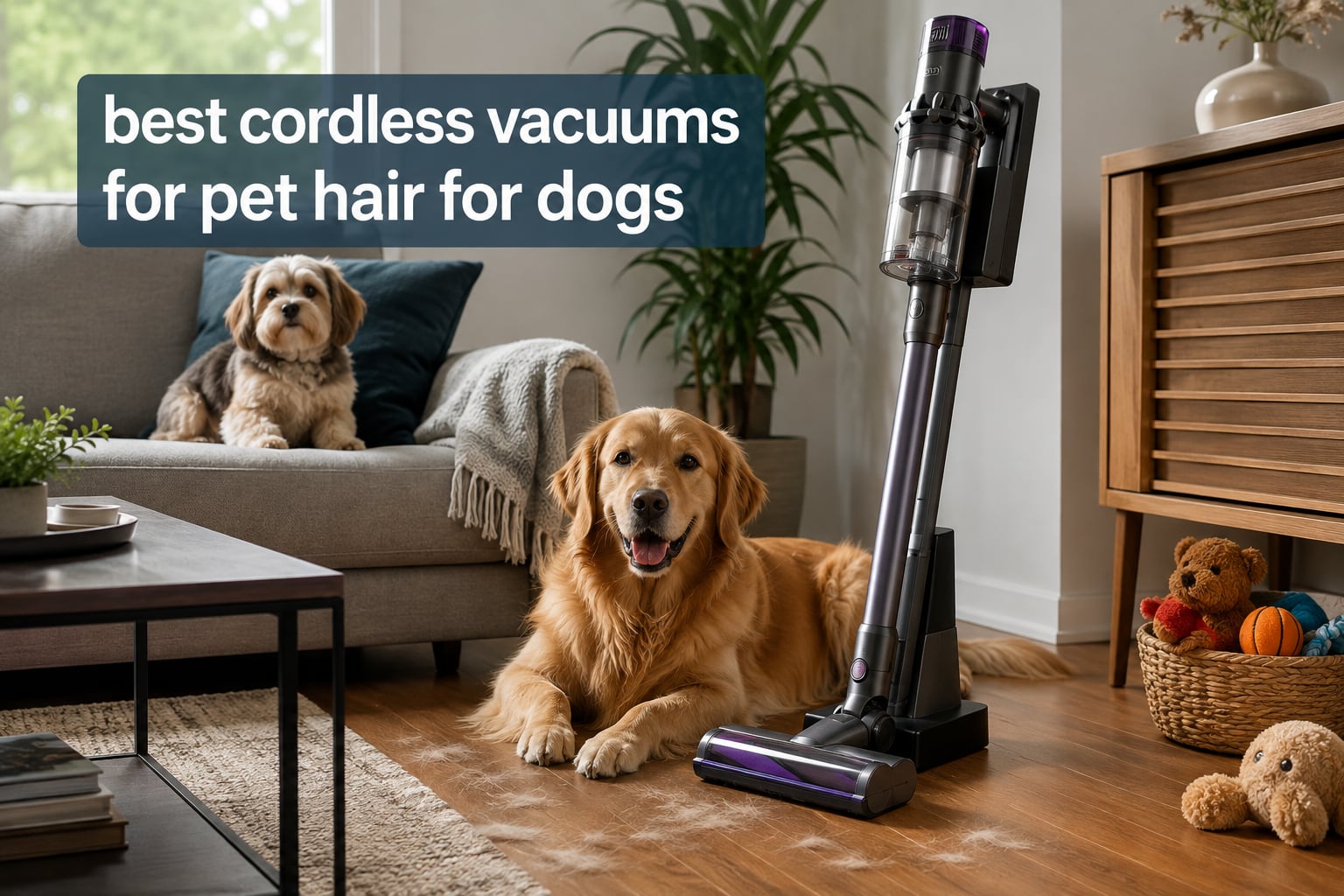 best cordless vacuums for pet hair for dogs