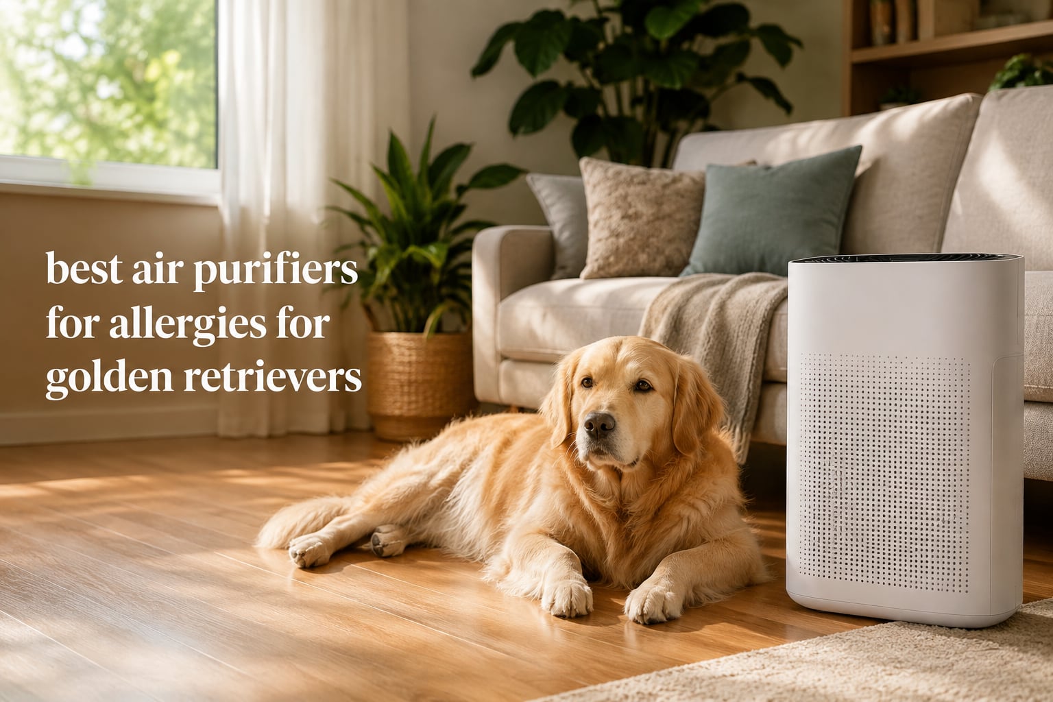 best air purifiers for allergies for golden retrievers