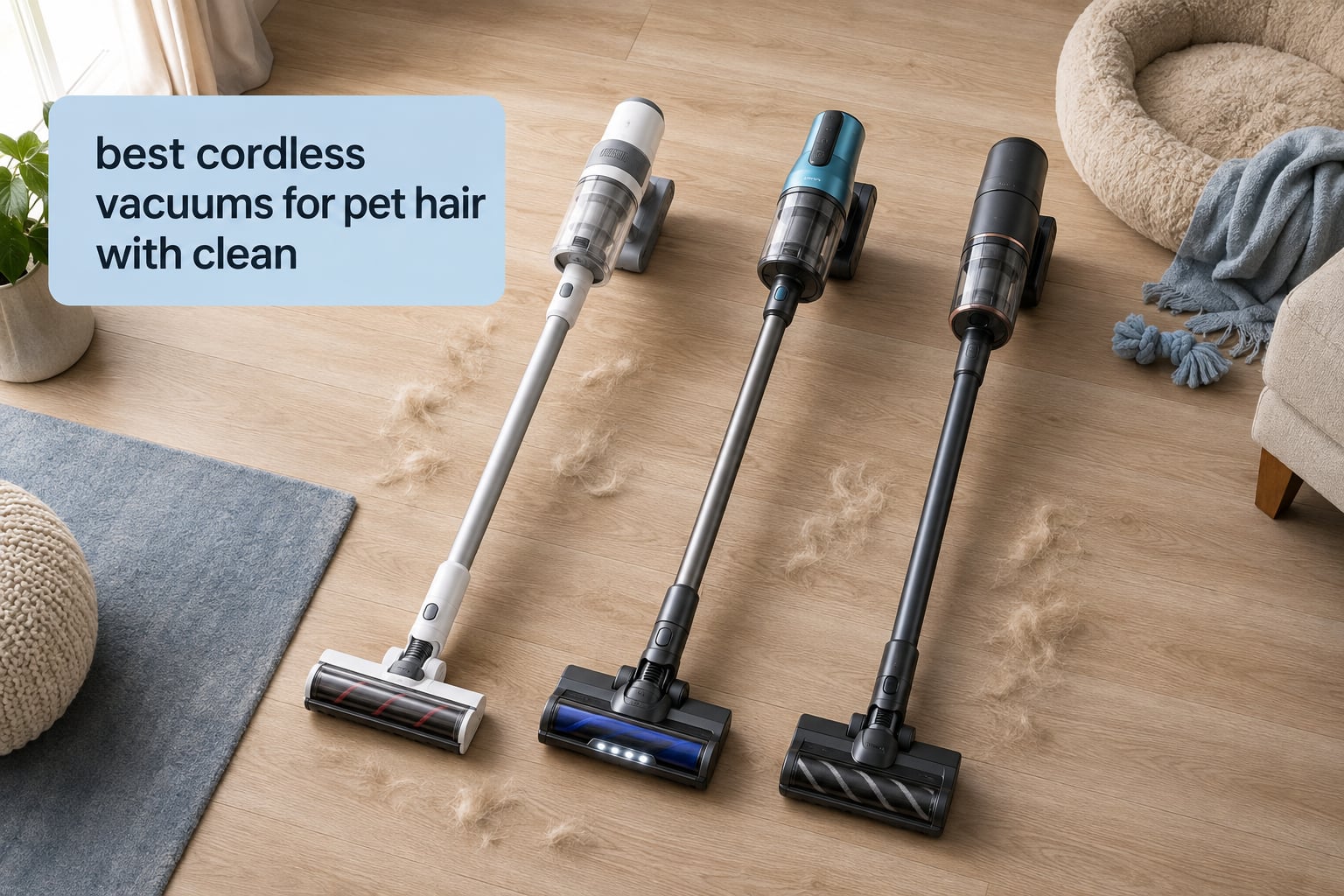 best cordless vacuums for pet hair with clean