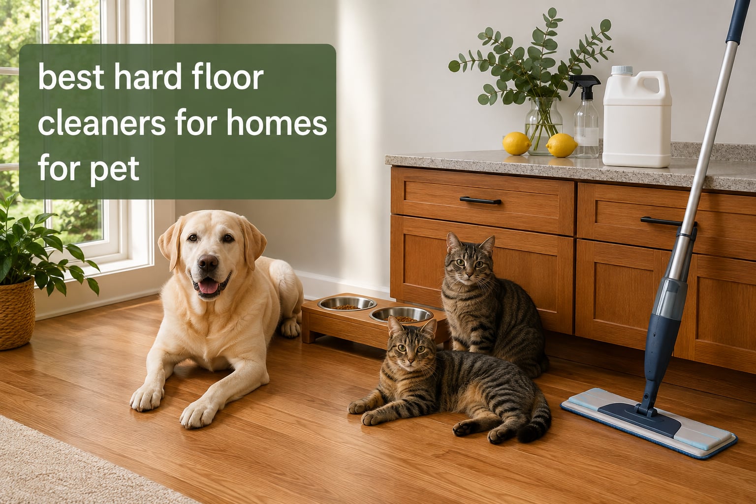 best hard floor cleaners for homes for pet
