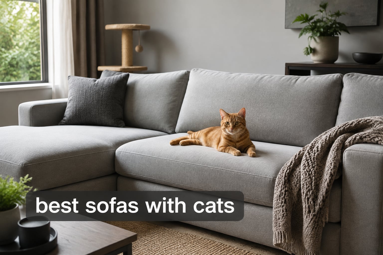 best sofas with cats