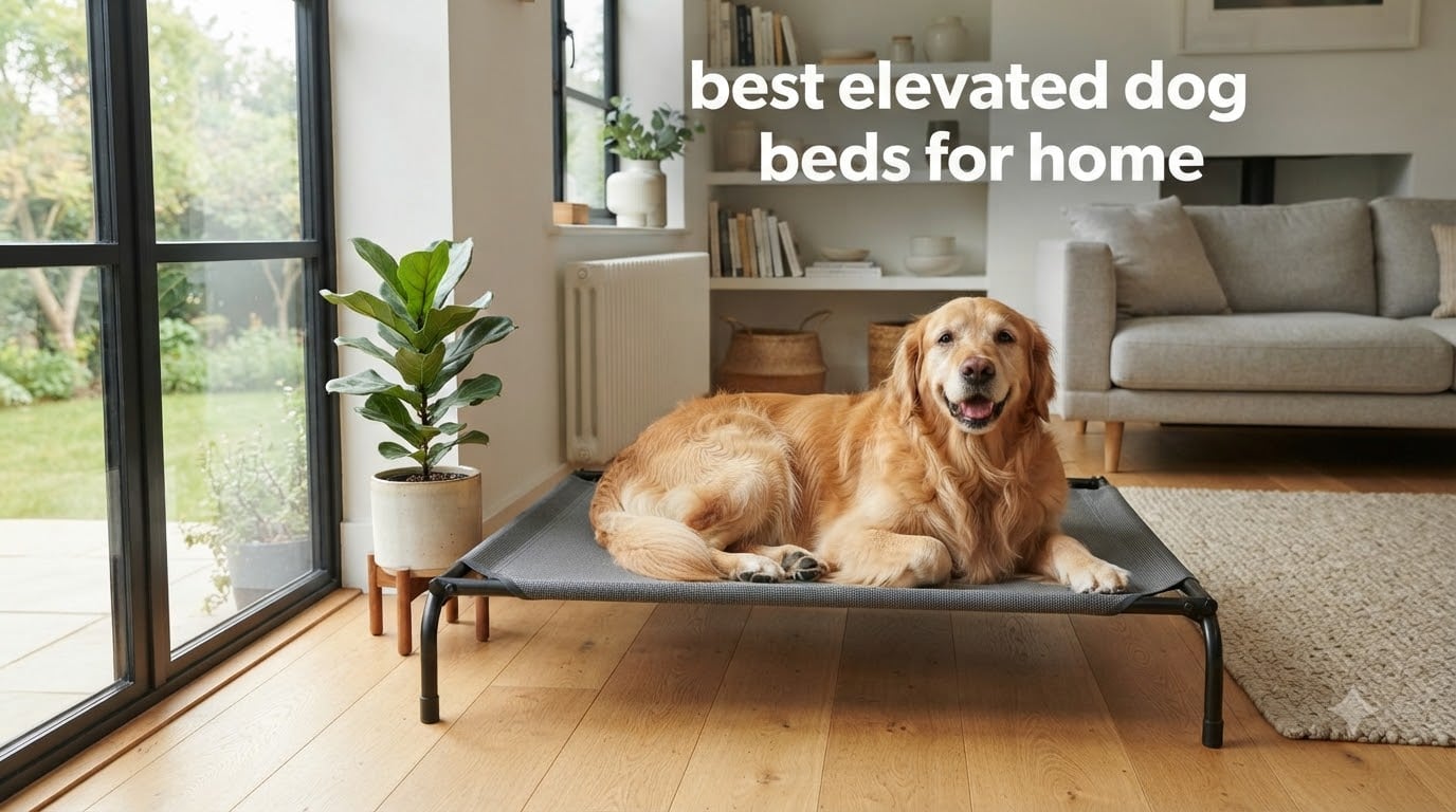 best elevated dog beds for home