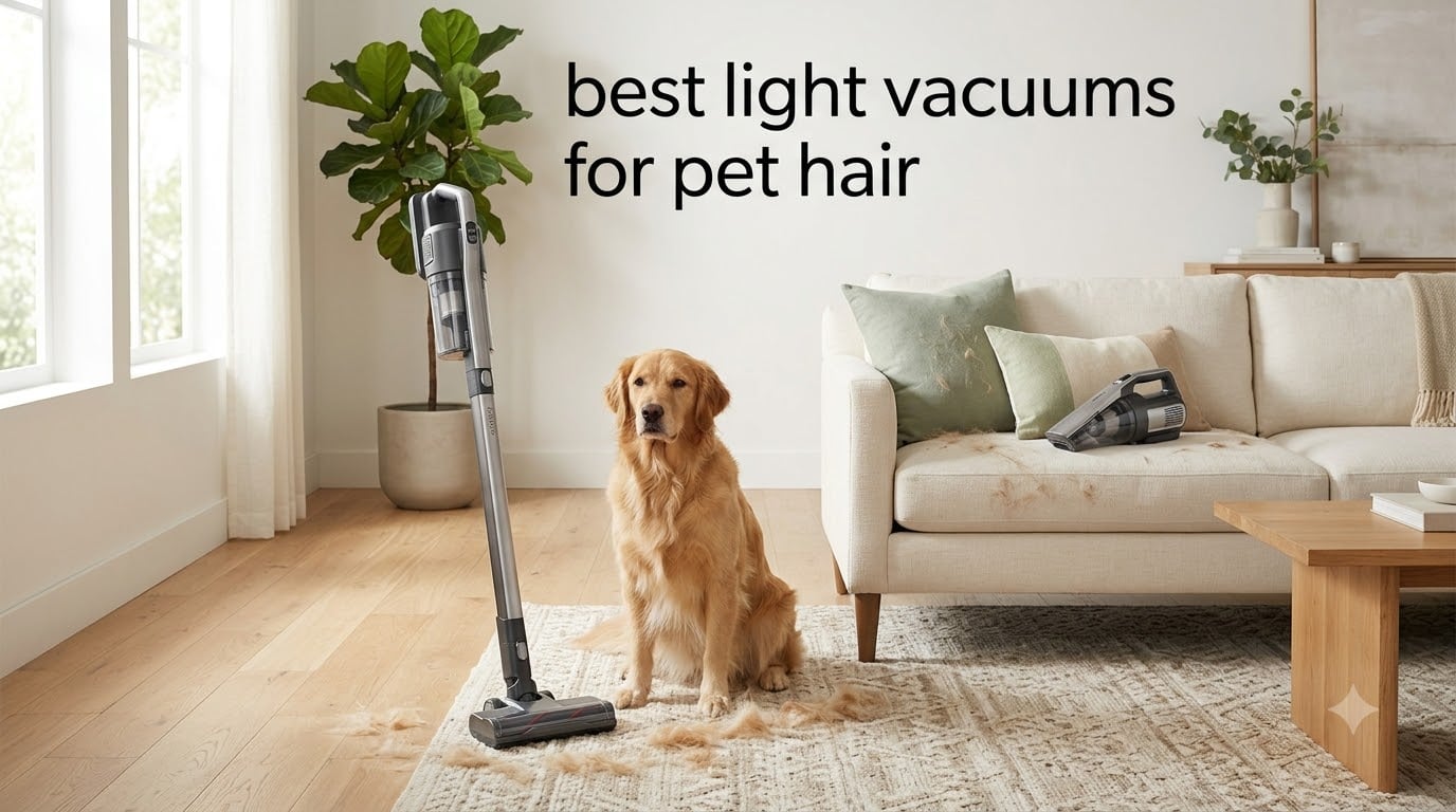 best light vacuums for pet hair