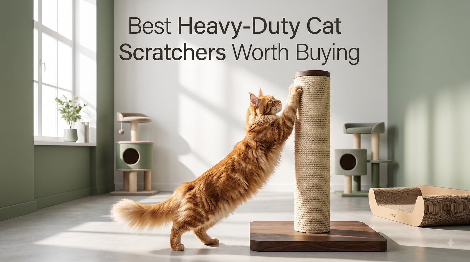 Best Heavy-Duty Cat Scratchers Worth Buying