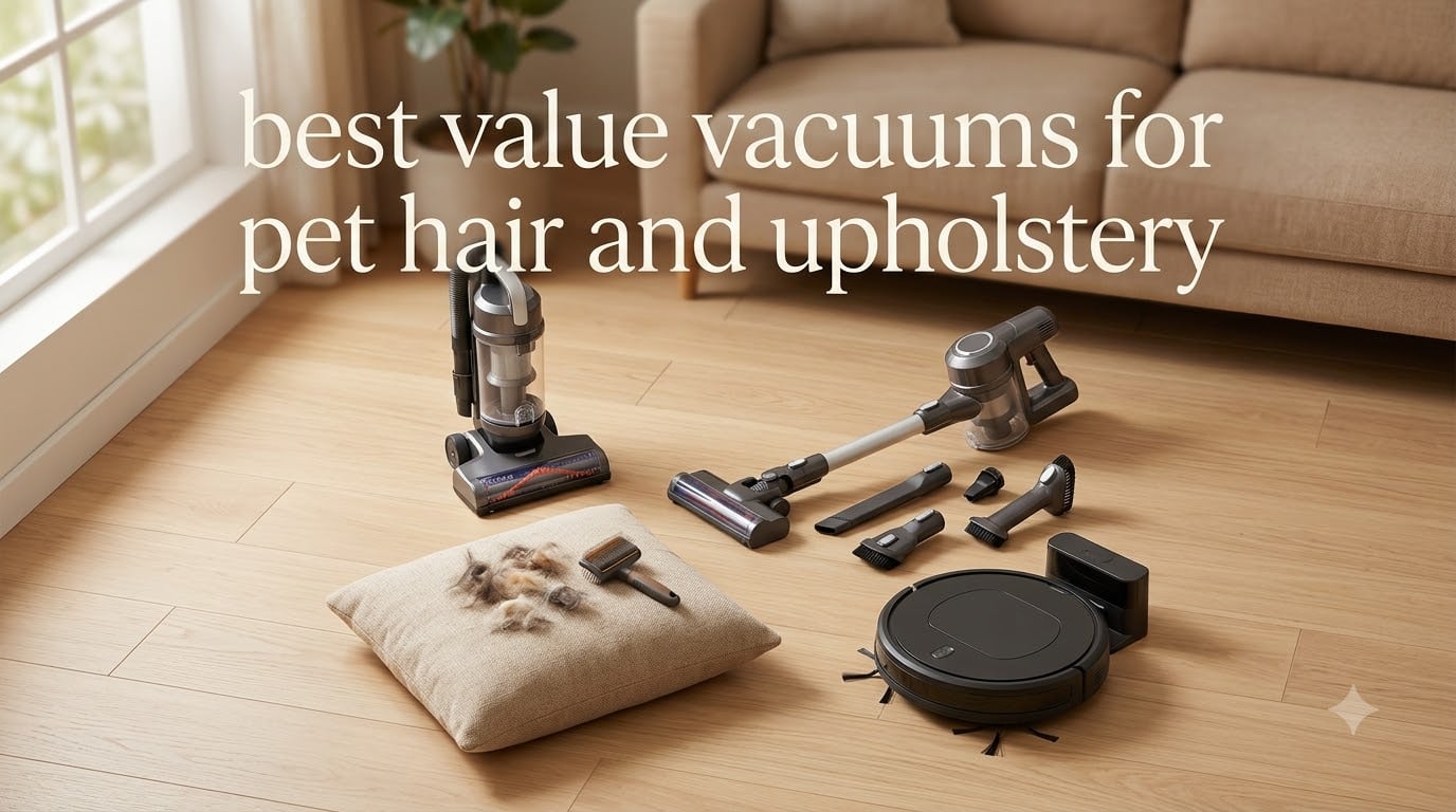 best value vacuums for pet hair and upholstery