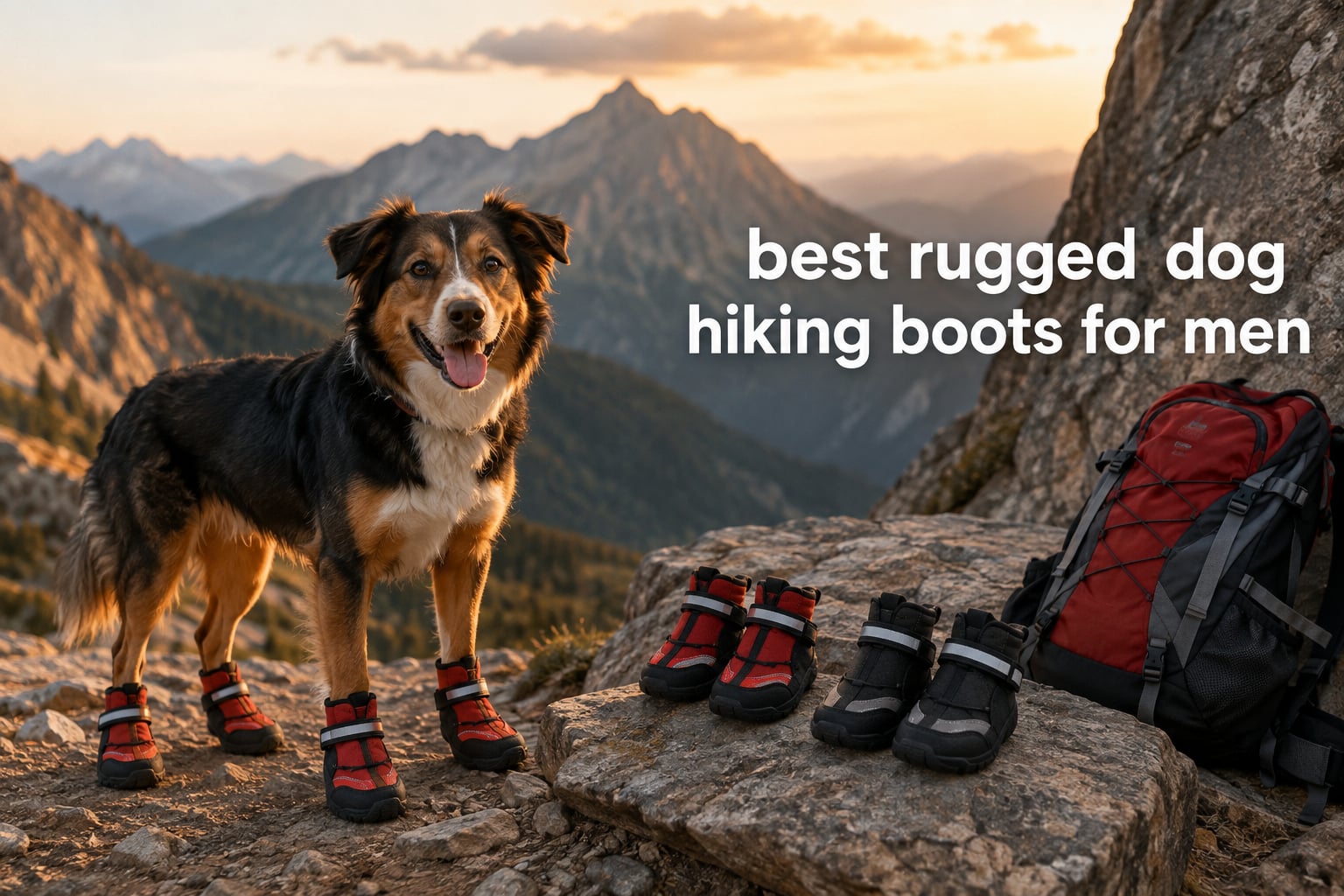 best rugged dog hiking boots for men