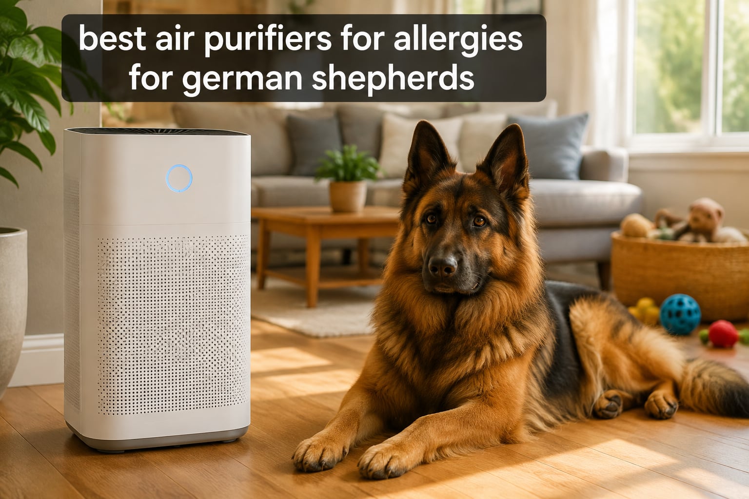 best air purifiers for allergies for german shepherds