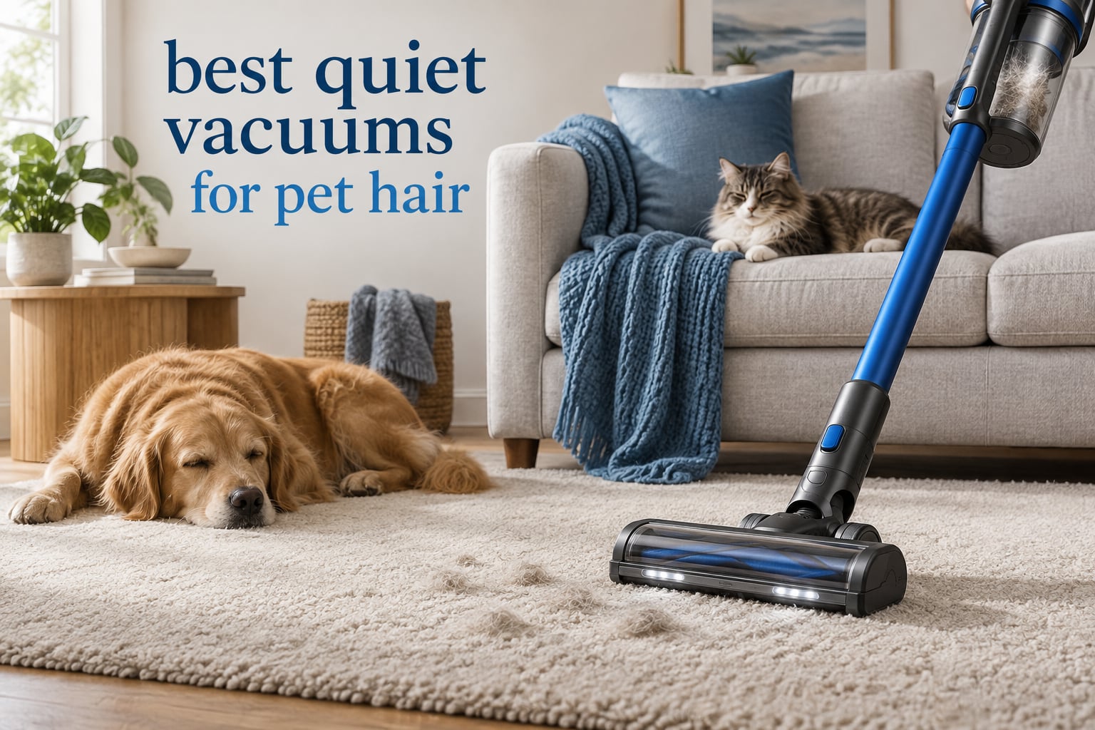 best quiet vacuums for pet hair