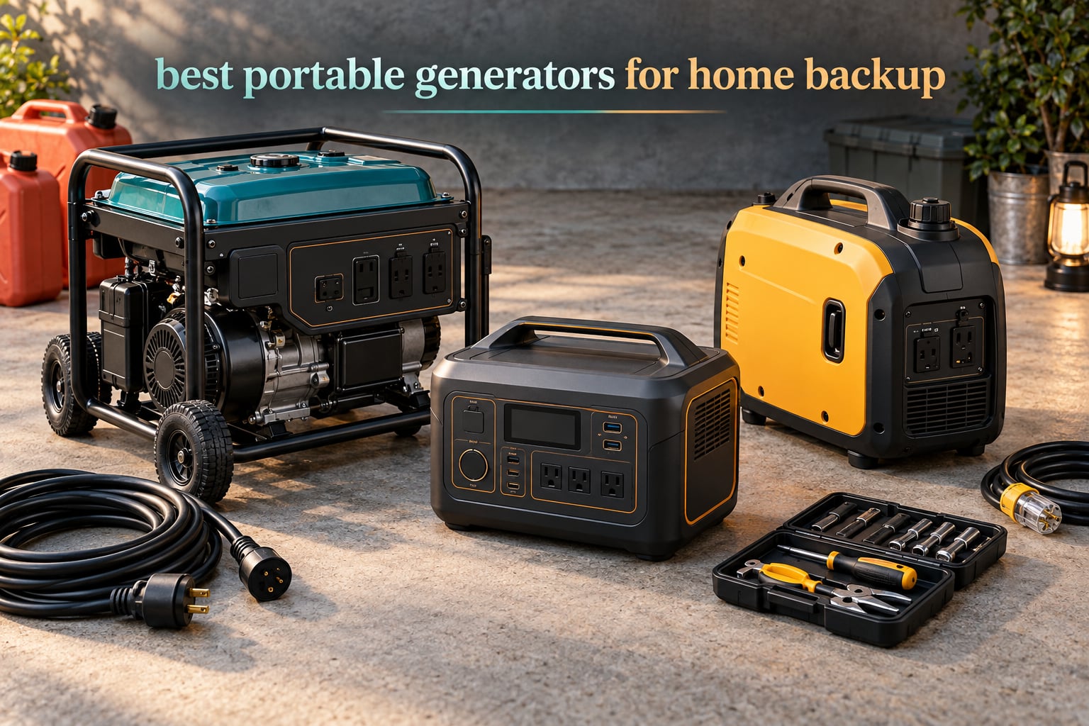best portable generators for home backup