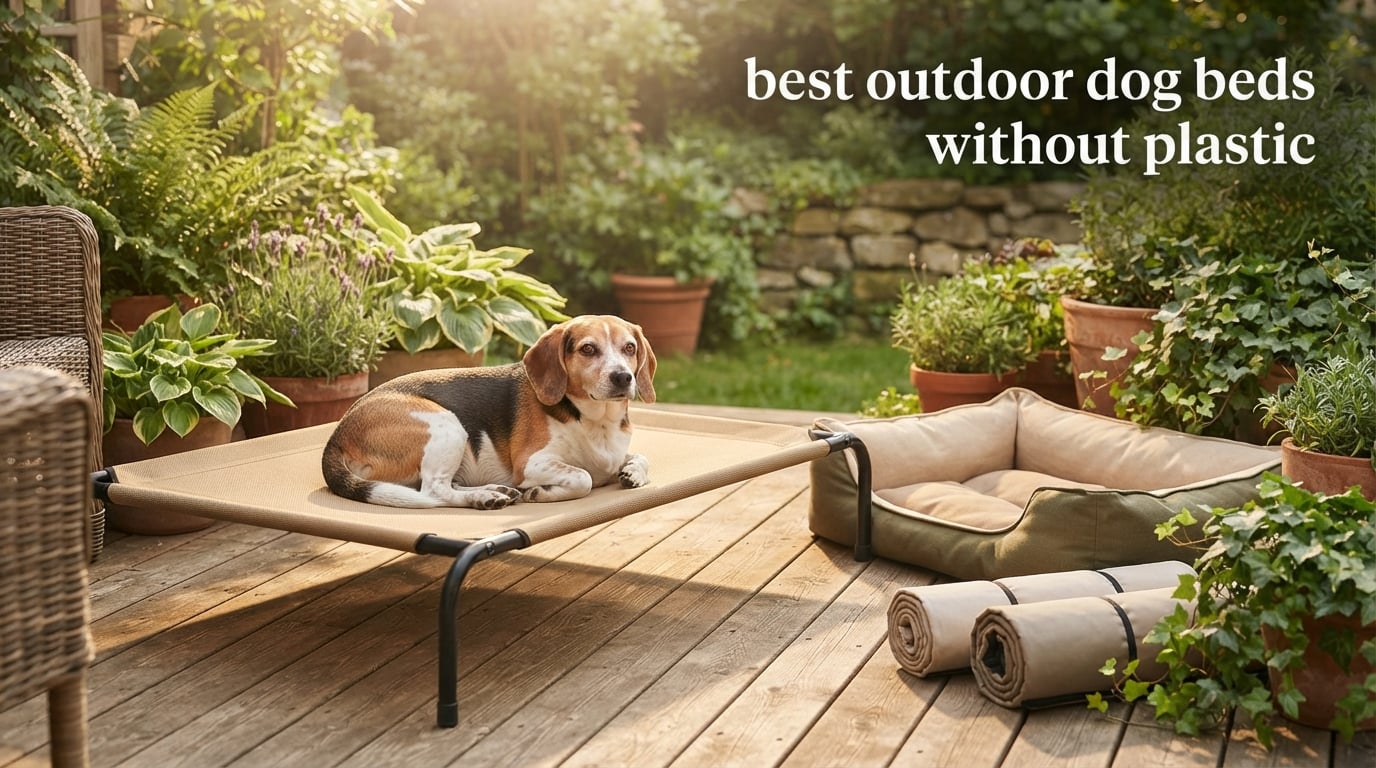 best outdoor dog beds without plastic