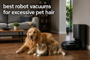 best robot vacuums for excessive pet hair