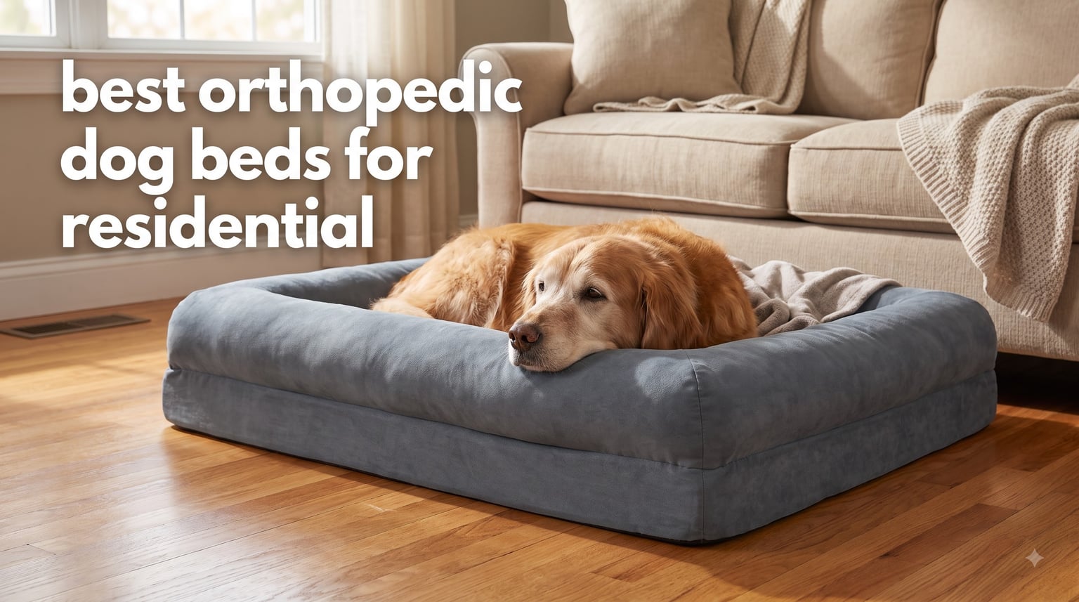 best orthopedic dog beds for residential