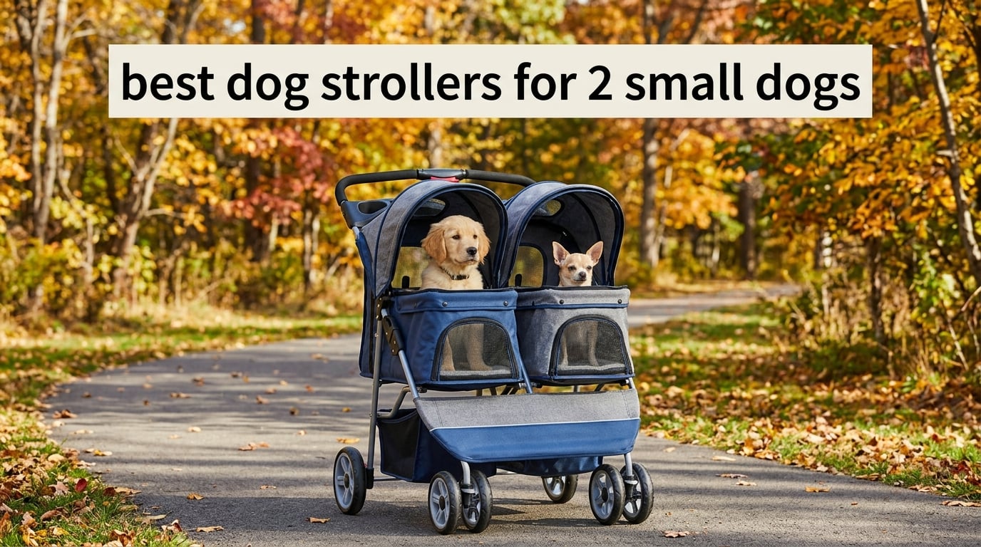 best dog strollers for 2 small dogs