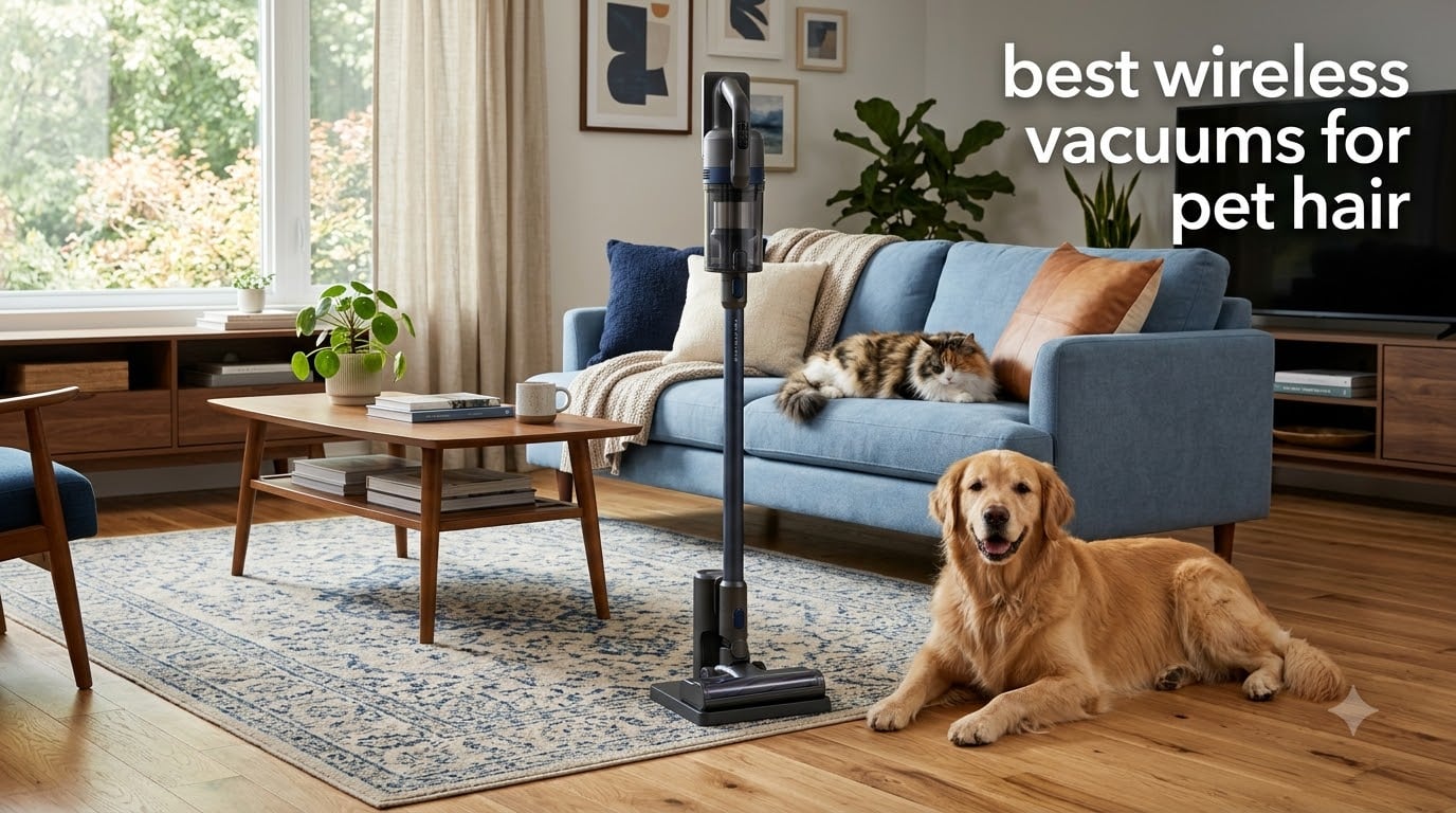 best wireless vacuums for pet hair