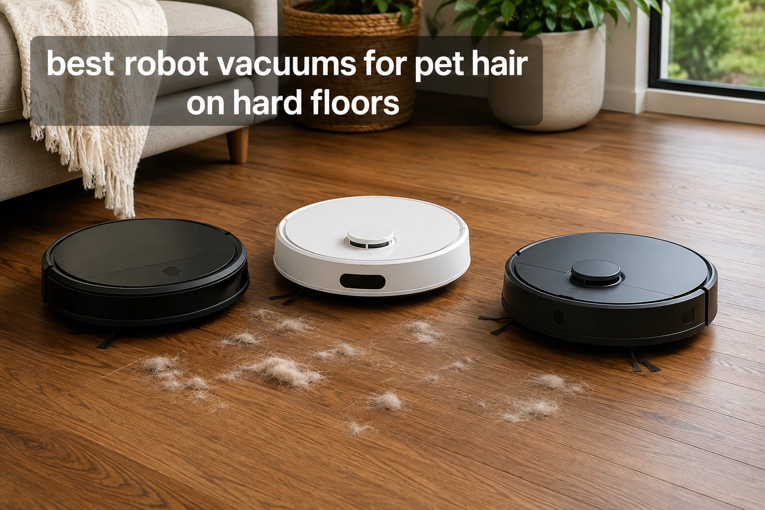 best robot vacuums for pet hair on hard floors
