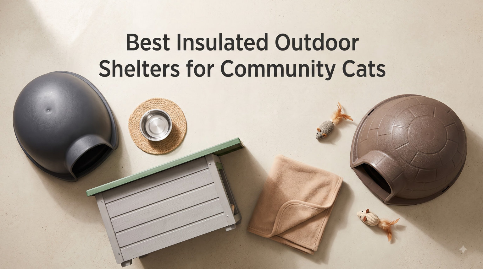 Best Insulated Outdoor Shelters for Community Cats