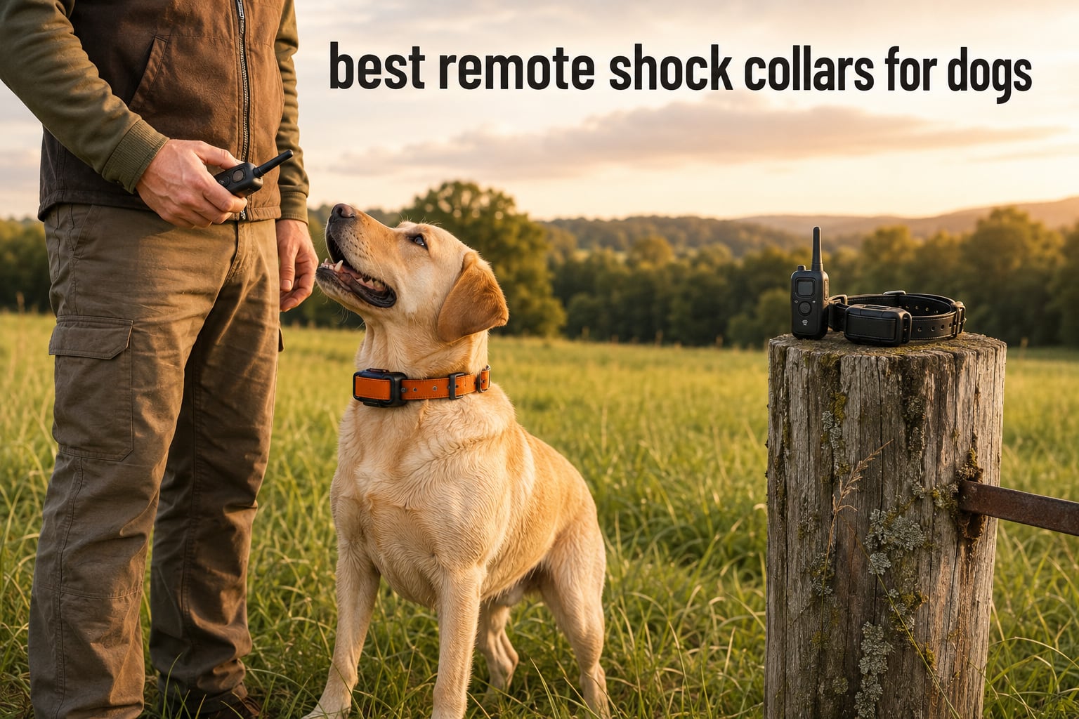 best remote shock collars for dogs