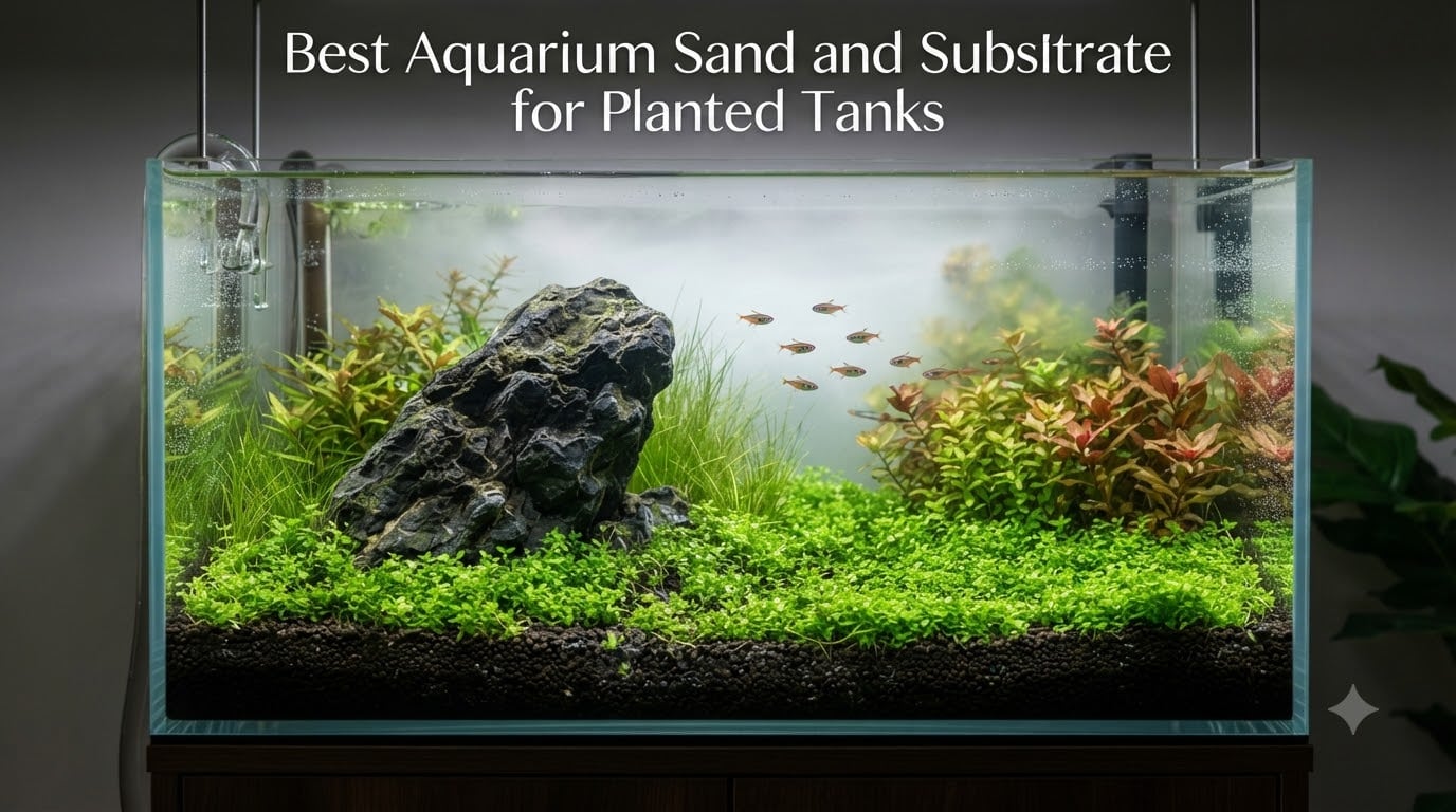 Best Aquarium Sand and Substrate for Planted Tanks