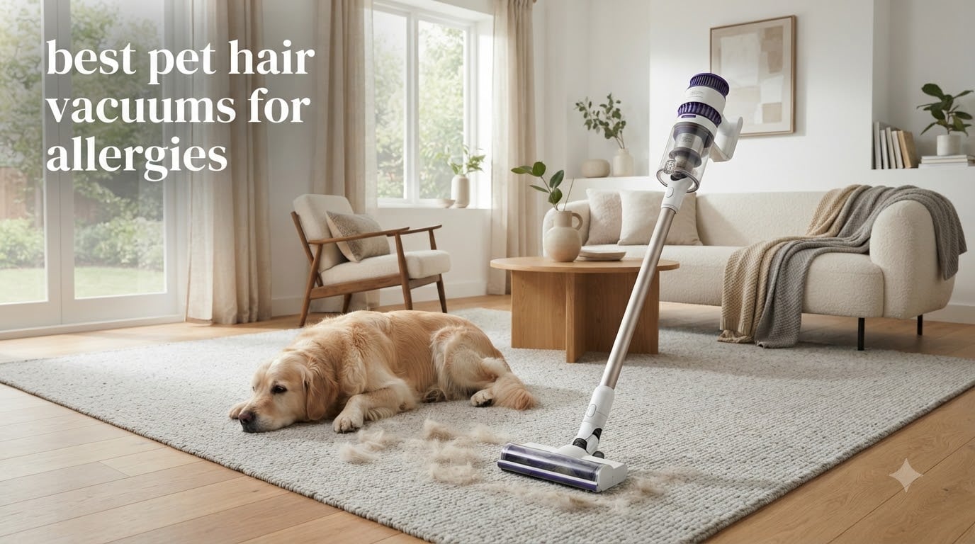 best pet hair vacuums for allergies