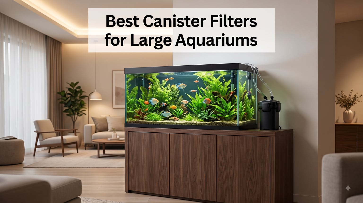 Best Canister Filters for Large Aquariums