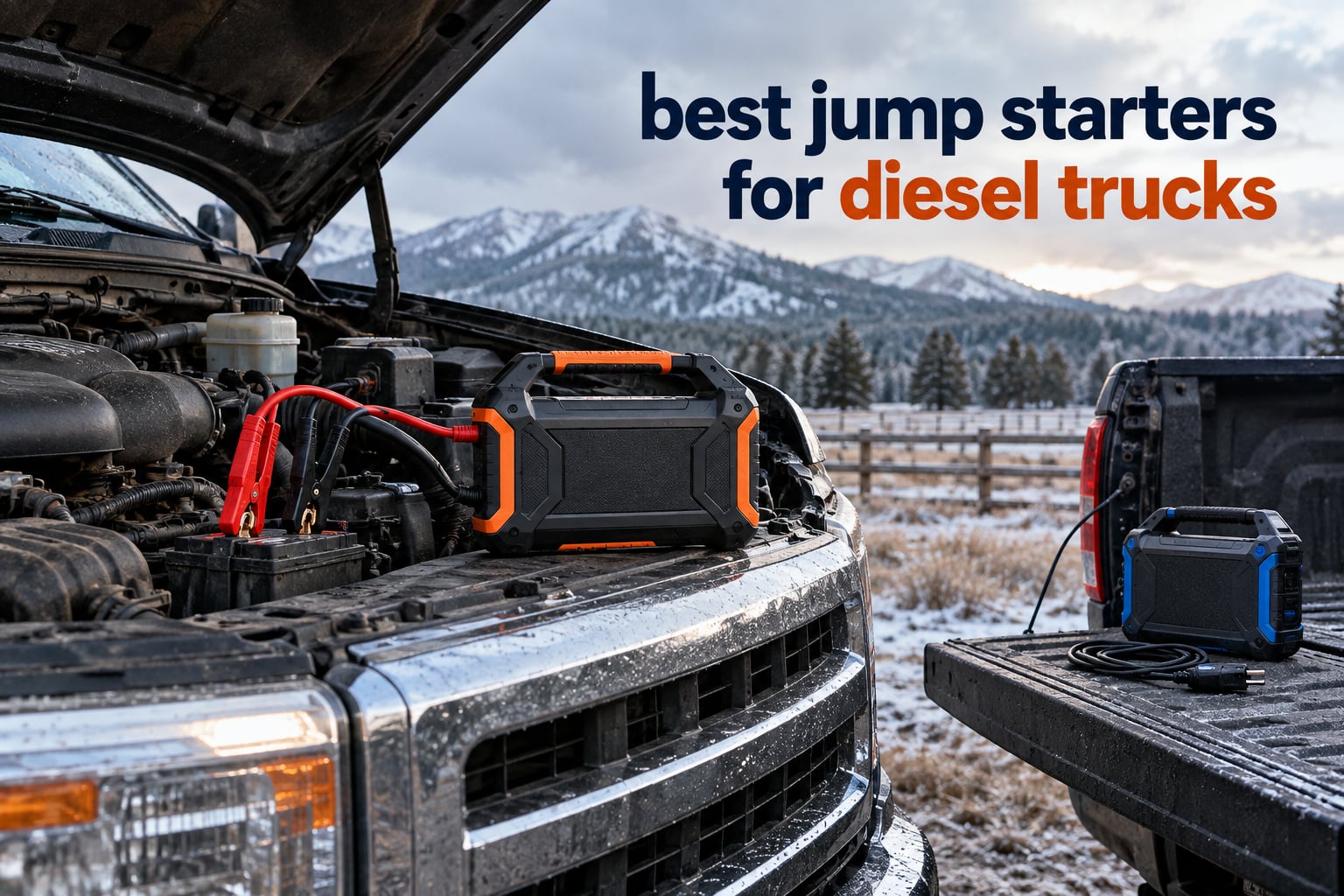 best jump starters for diesel trucks