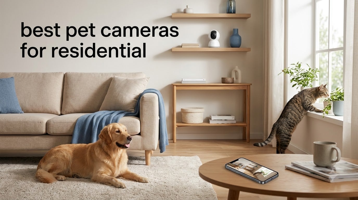 best pet cameras for residential