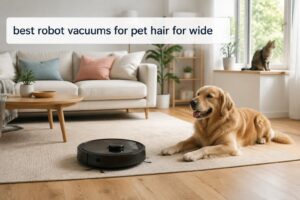 best robot vacuums for pet hair for wide