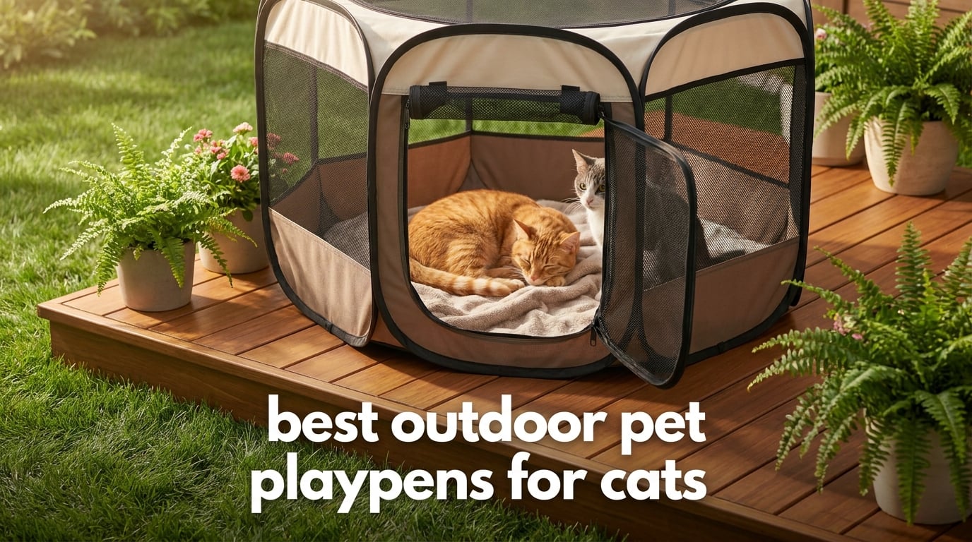 best outdoor pet playpens for cats