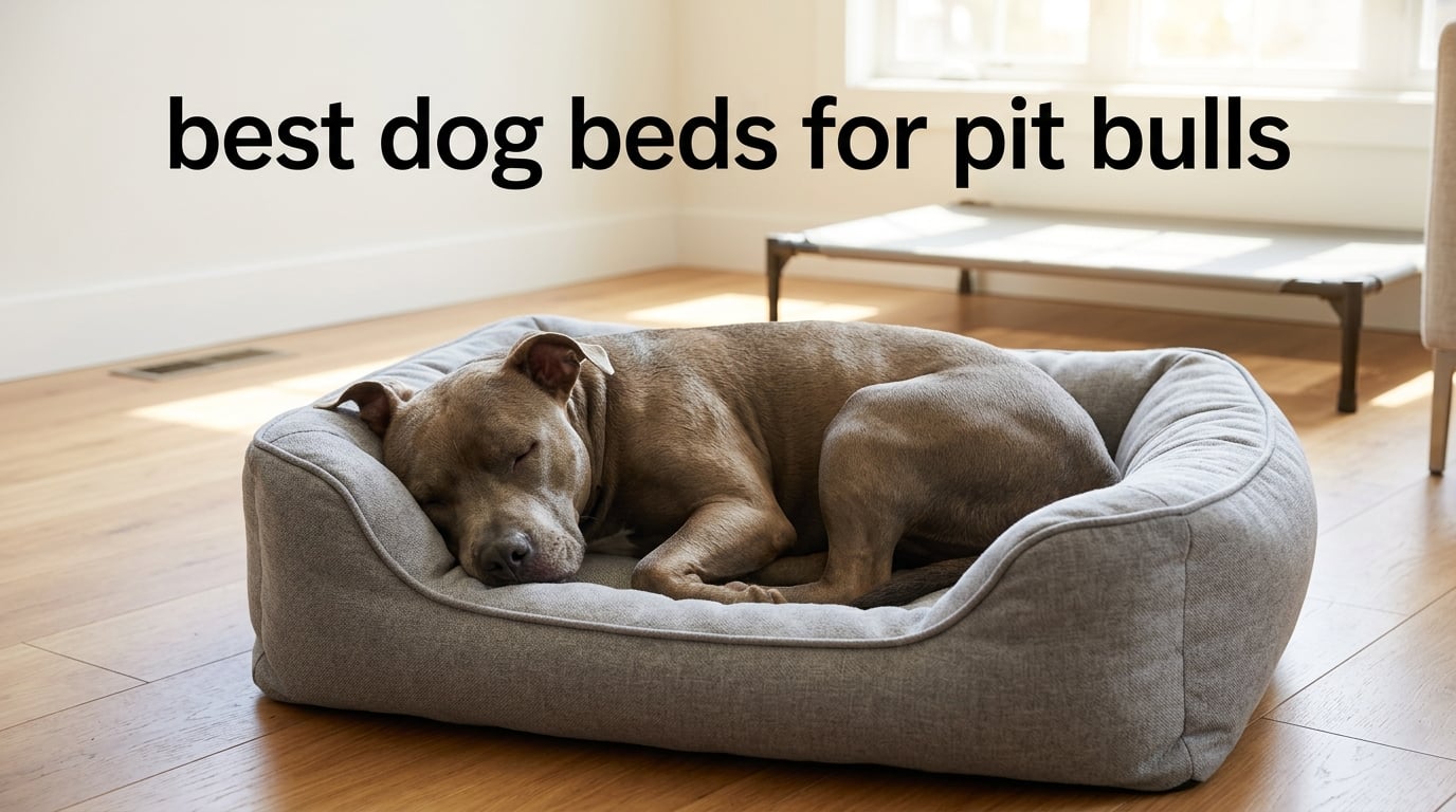 best dog beds for pit bulls