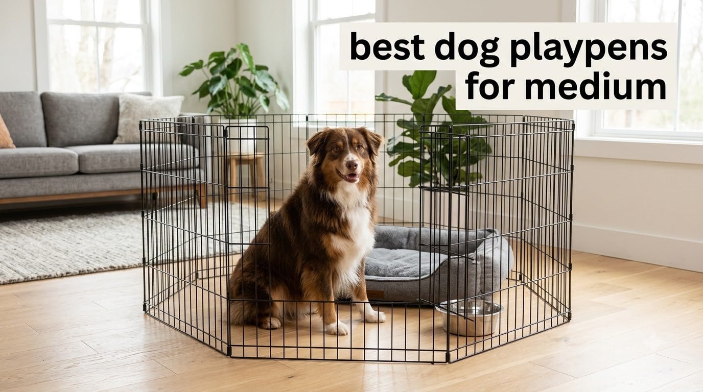 best dog playpens for medium