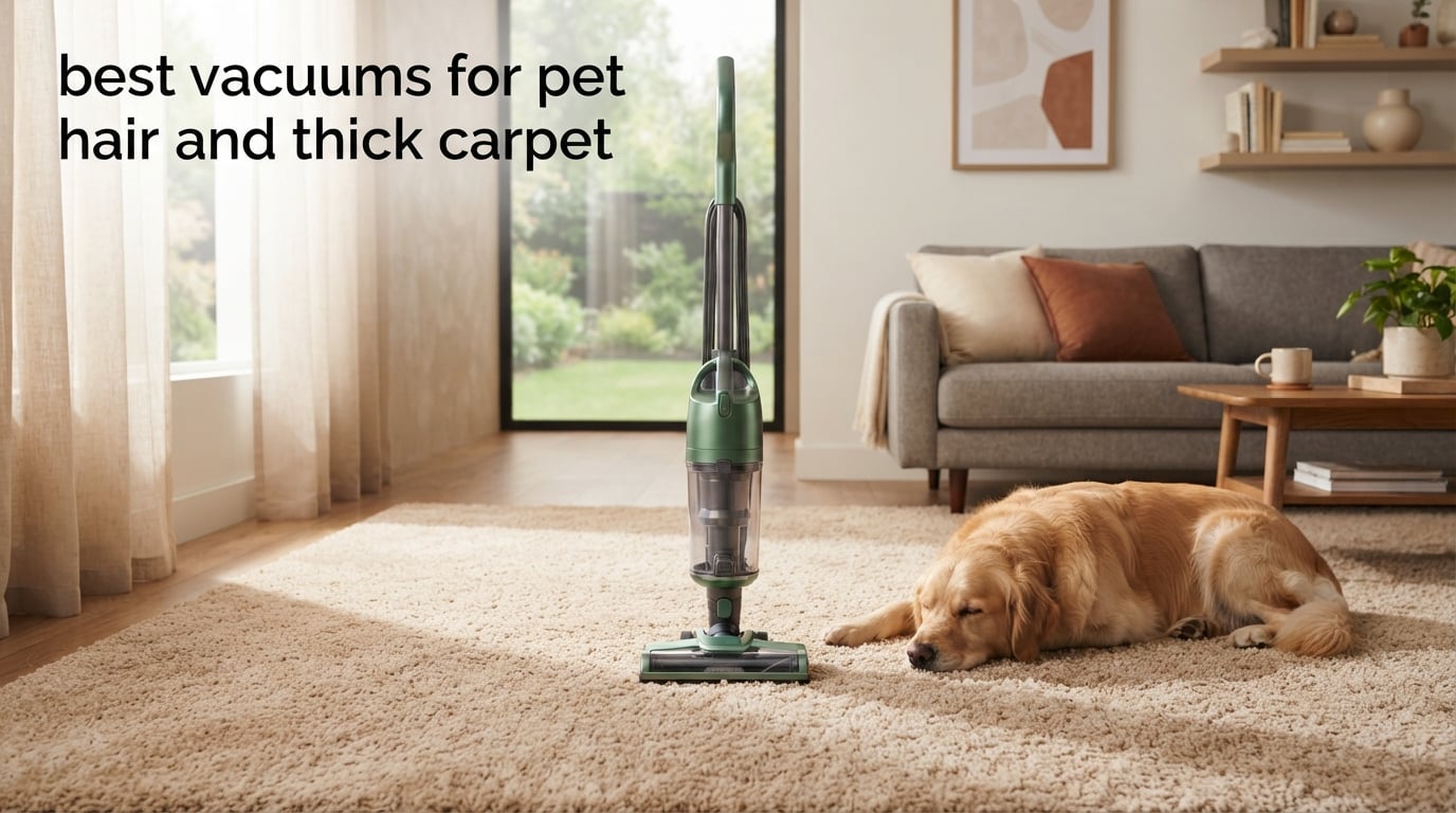 best vacuums for pet hair and thick carpet