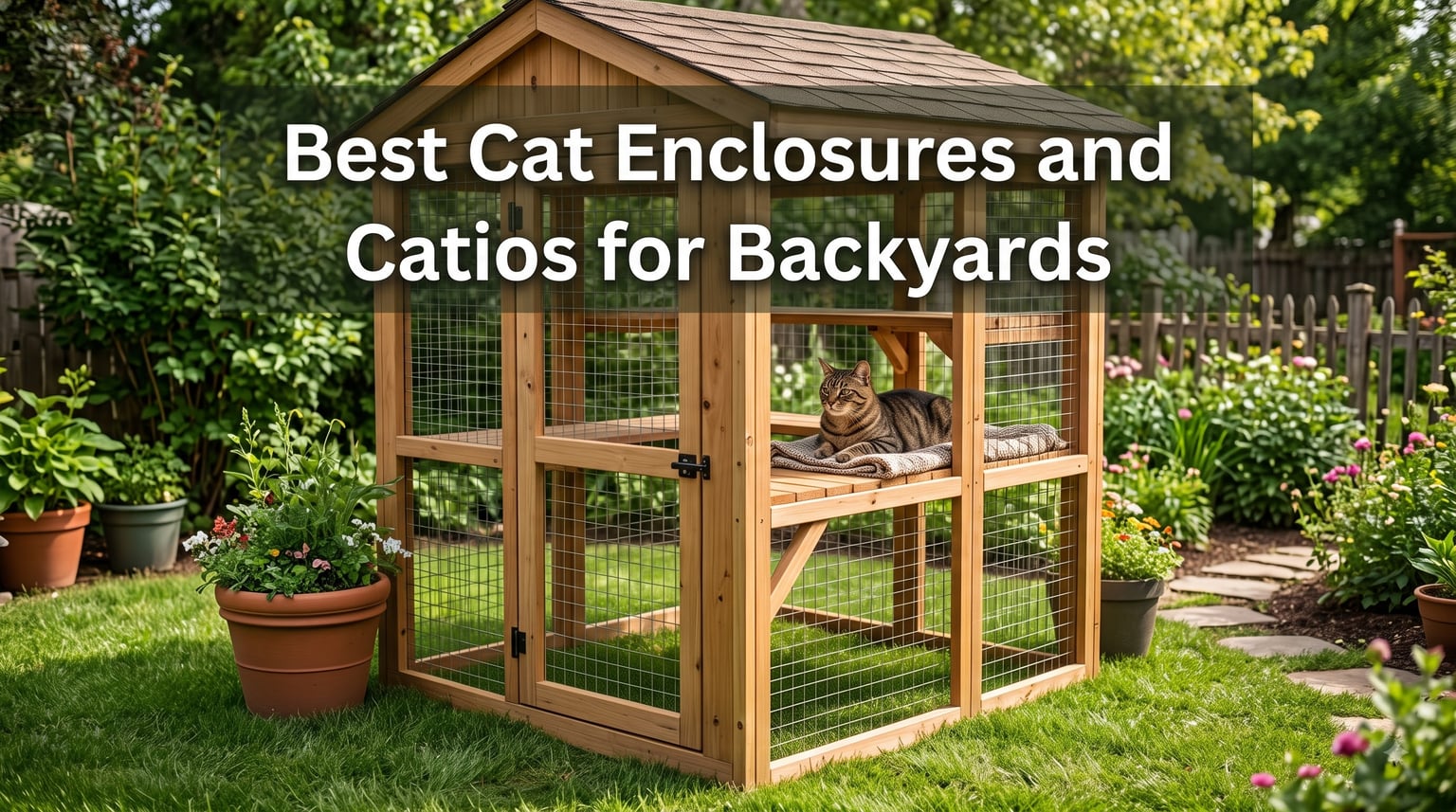 Best Cat Enclosures and Catios for Backyards
