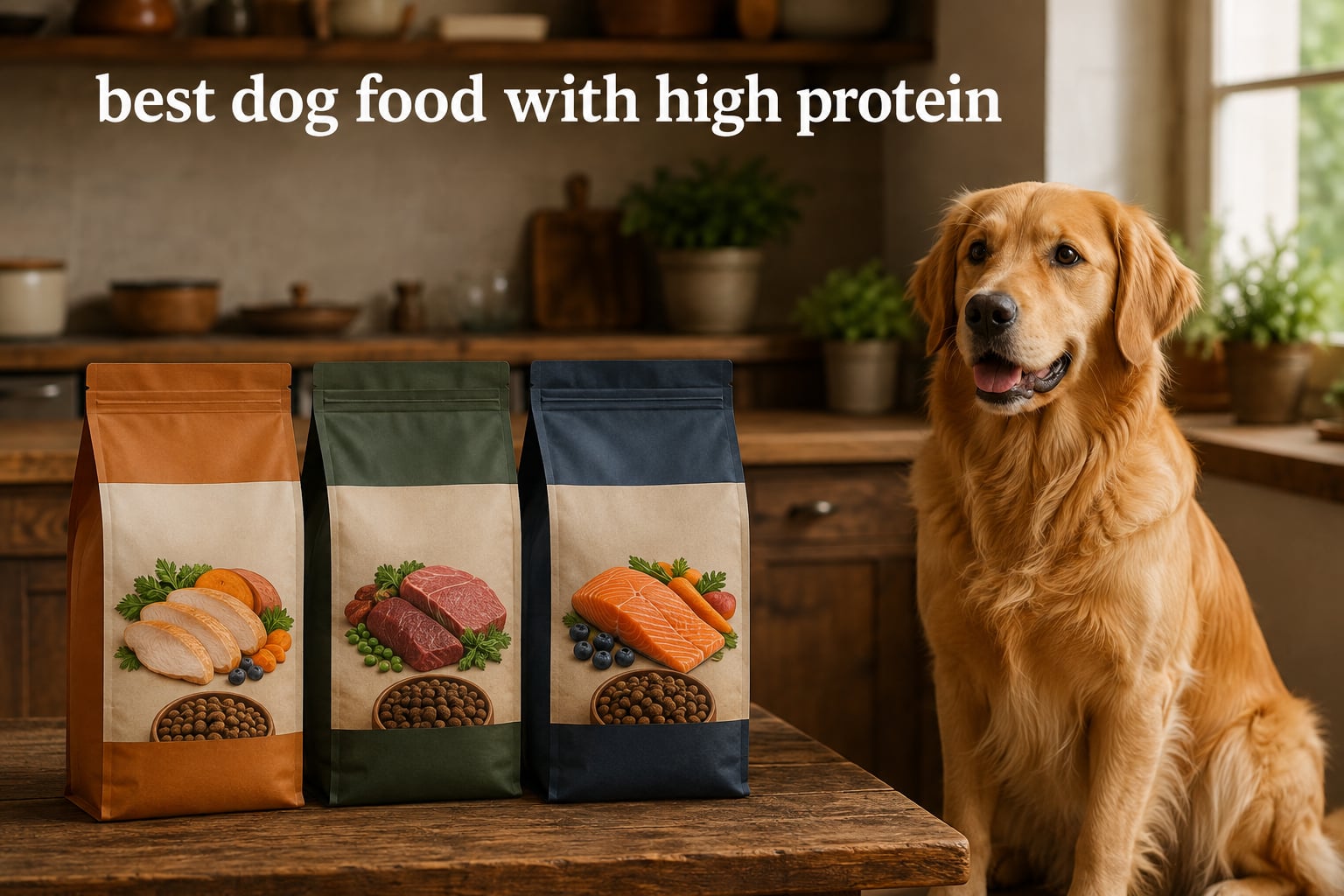 best dog food with high protein