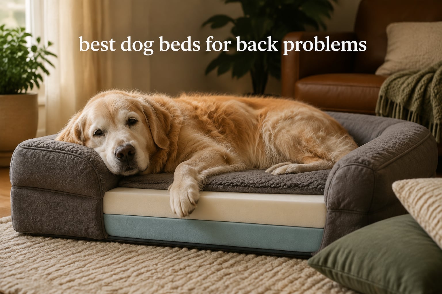 best dog beds for back problems