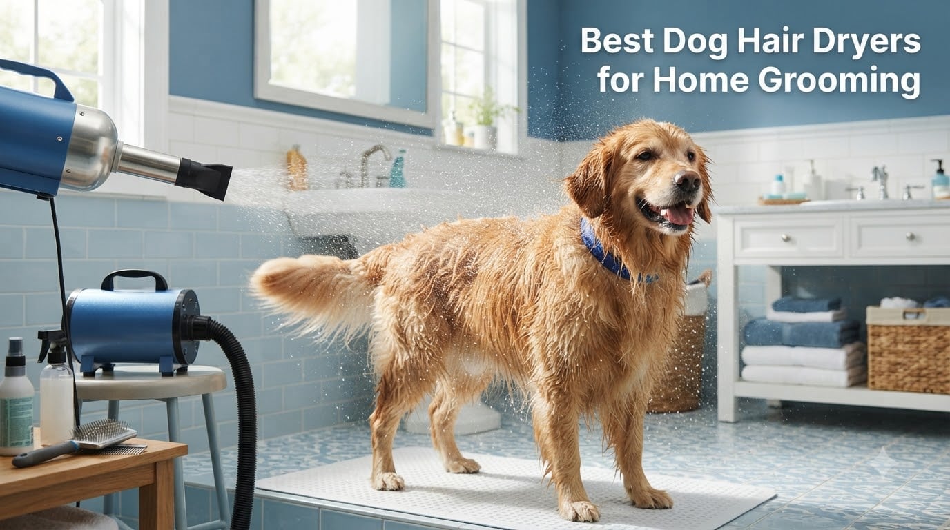 Best Dog Hair Dryers for Home Grooming