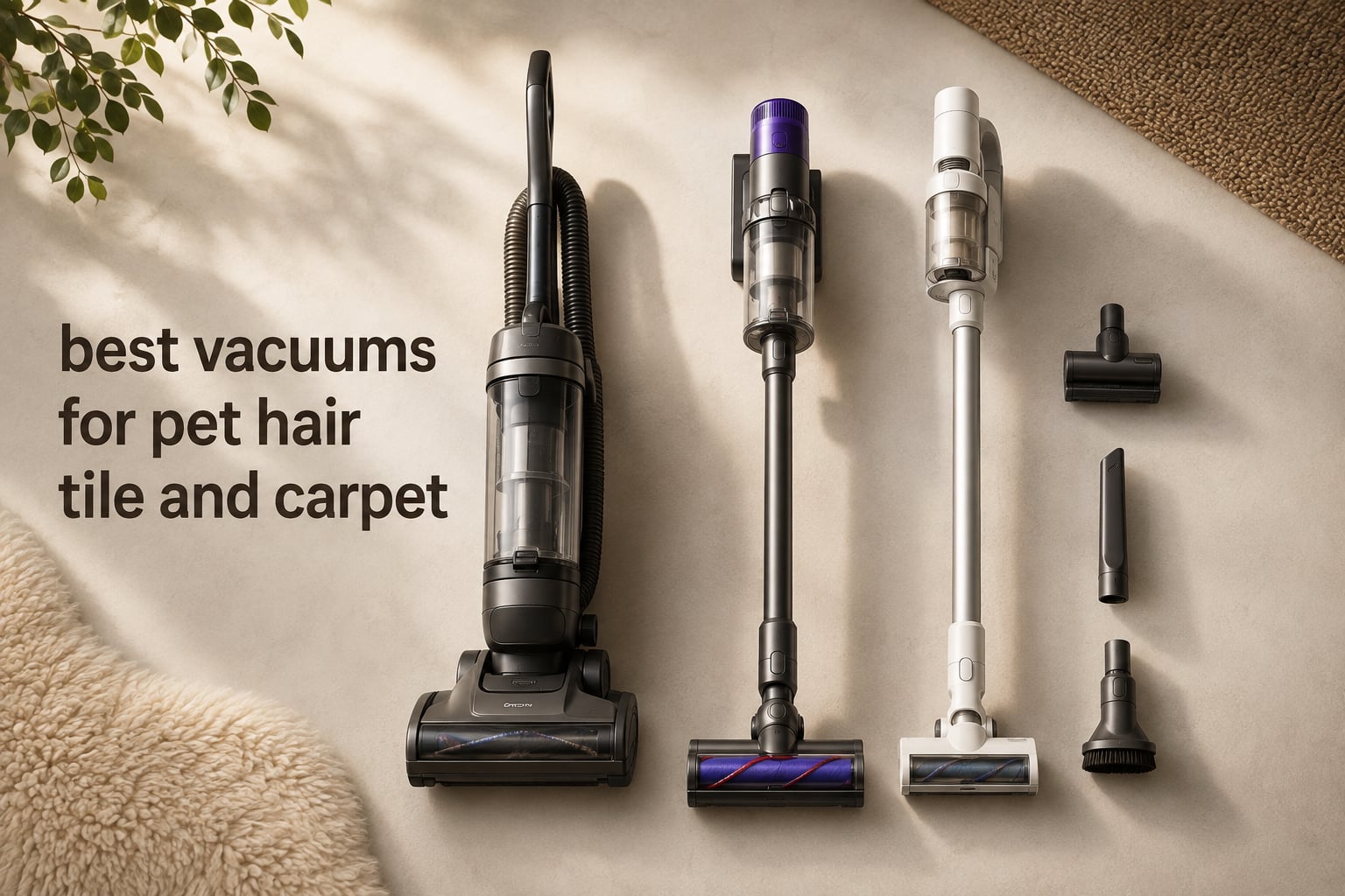 best vacuums for pet hair tile and carpet