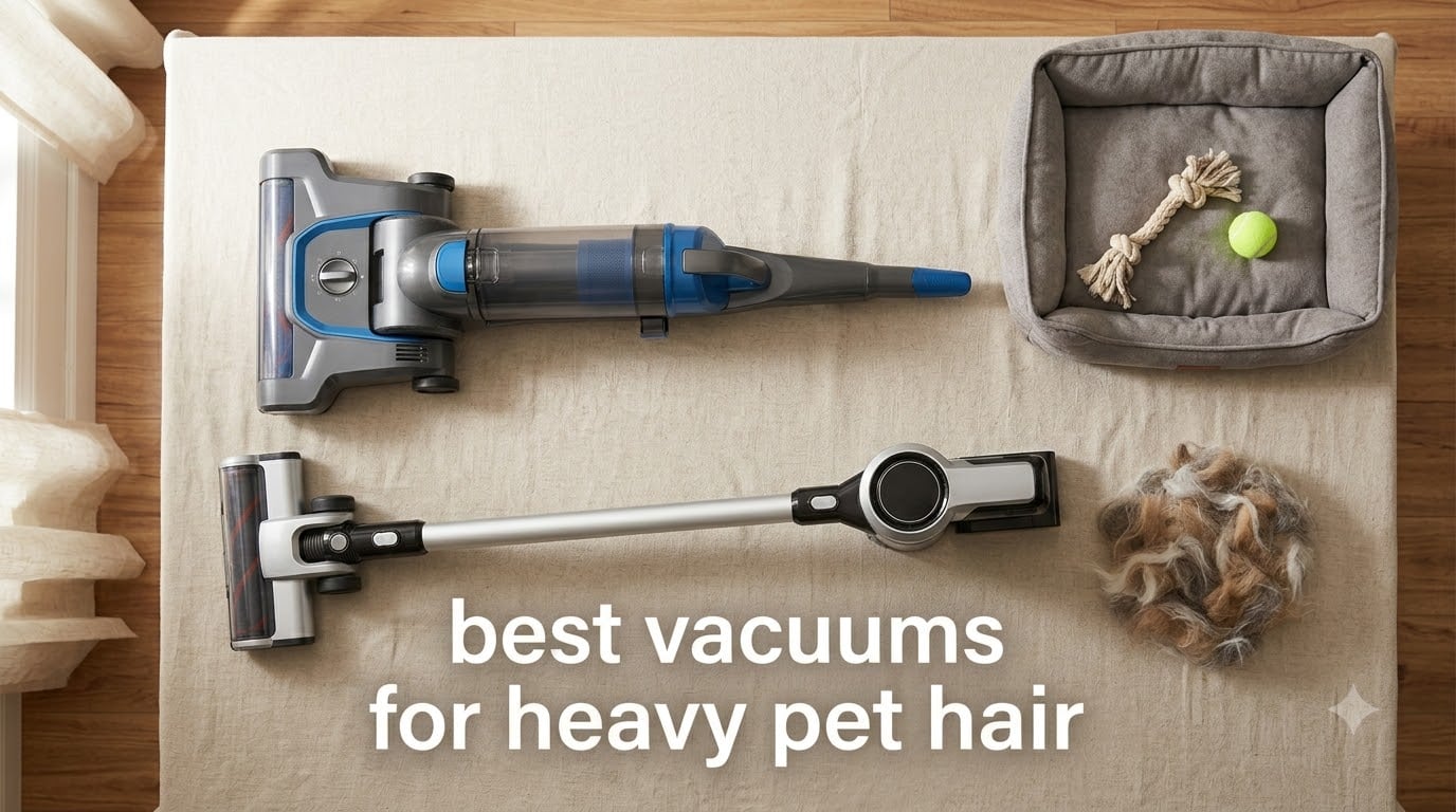 best vacuums for heavy pet hair