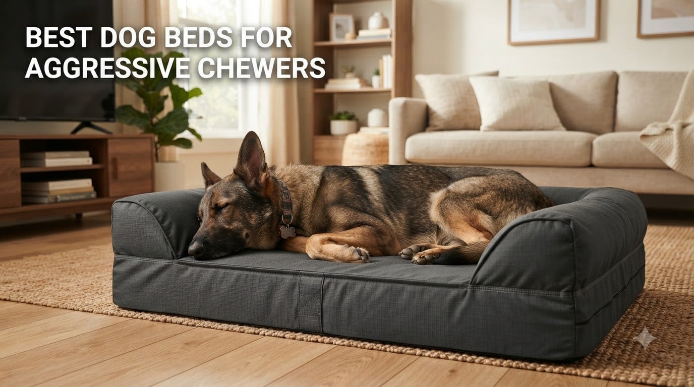 best dog beds for aggressive chewers