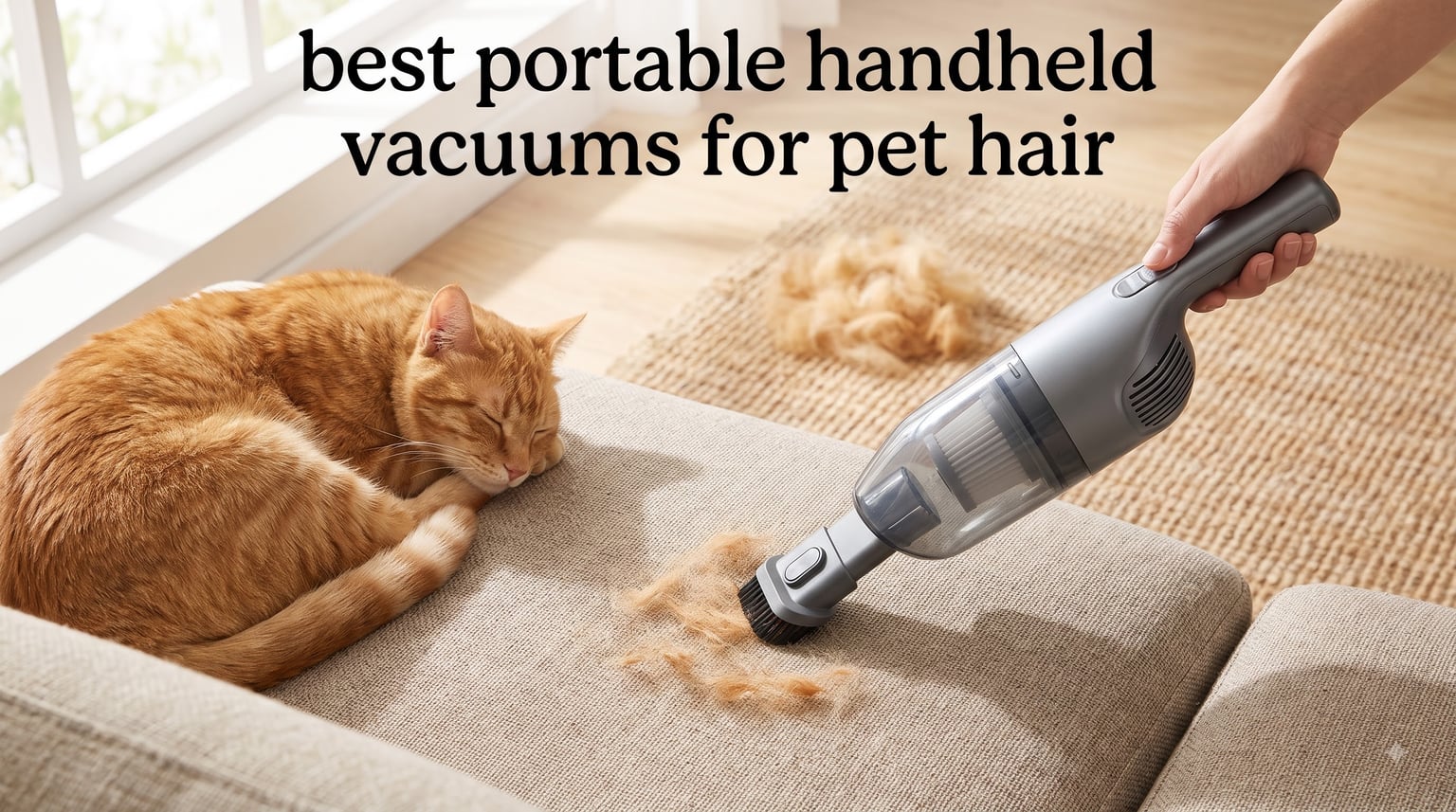 best portable handheld vacuums for pet hair