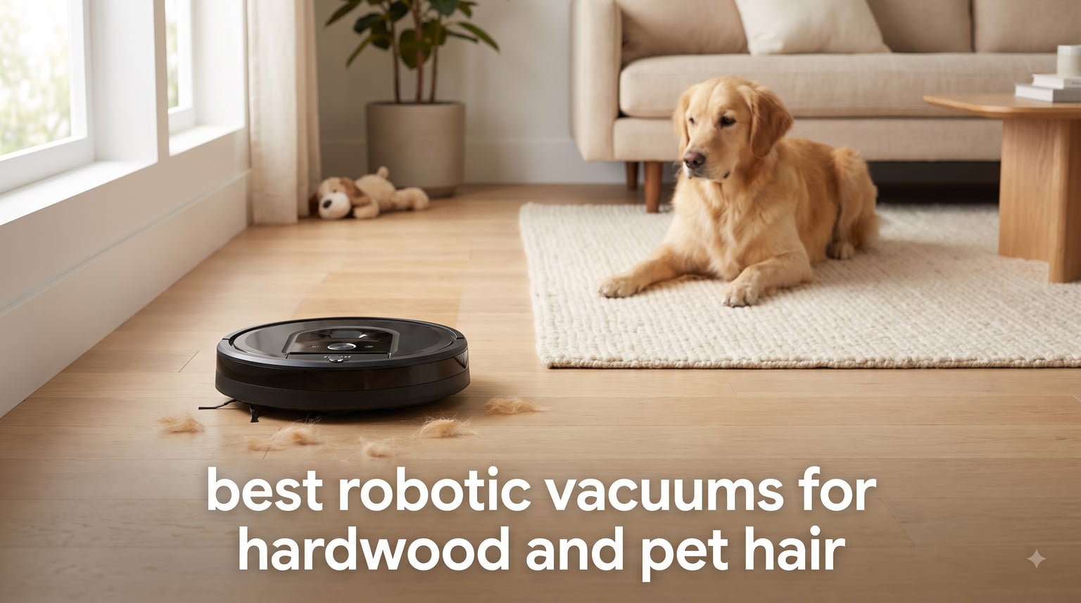 best robotic vacuums for hardwood and pet hair