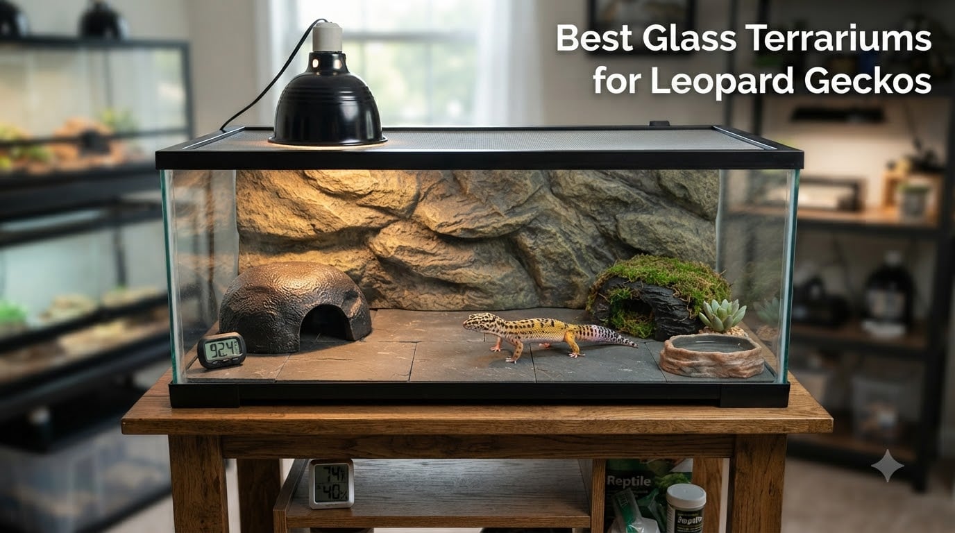 Best Glass Terrariums for Leopard Geckos