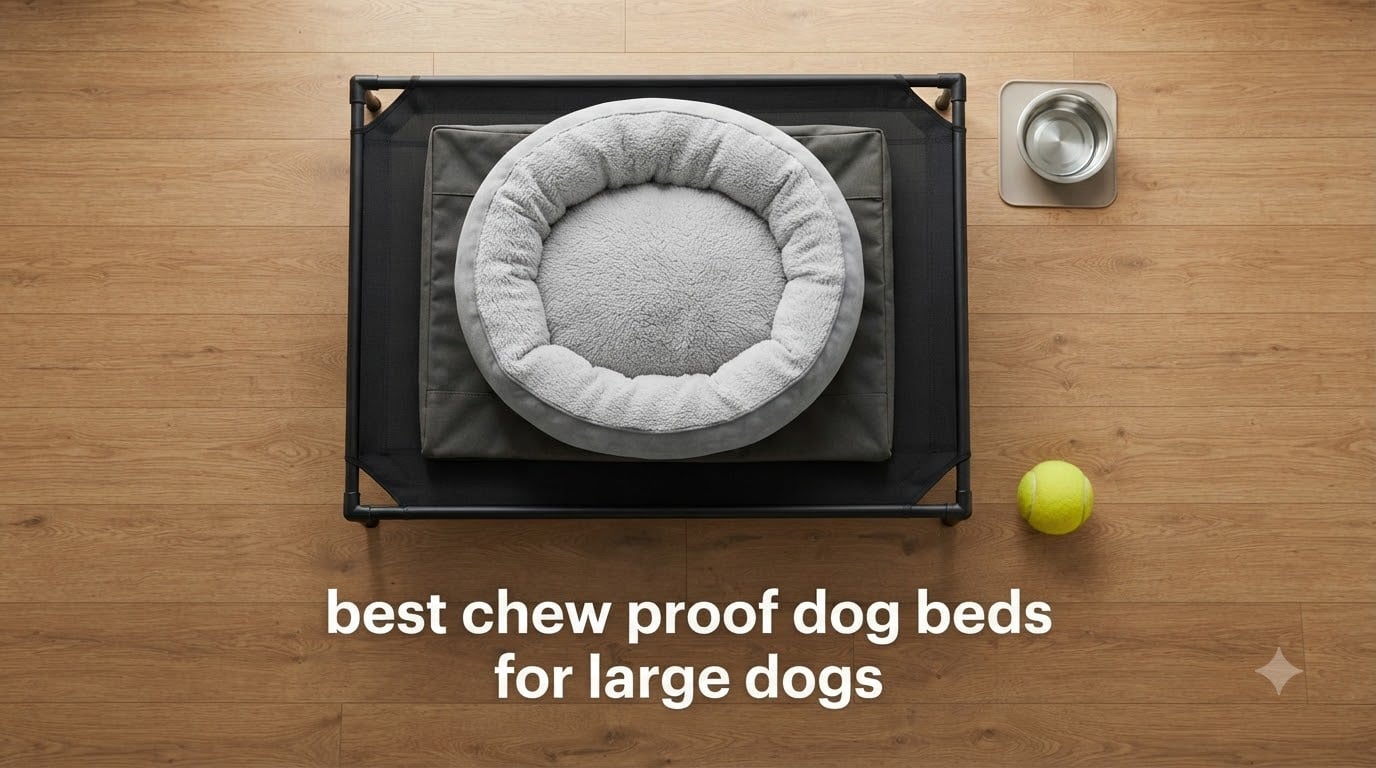 best chew proof dog beds for large dogs
