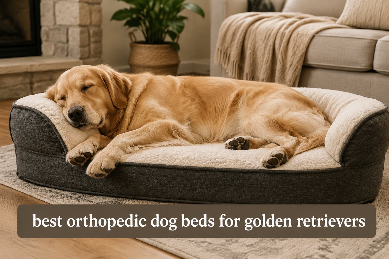best orthopedic dog beds for golden retrievers