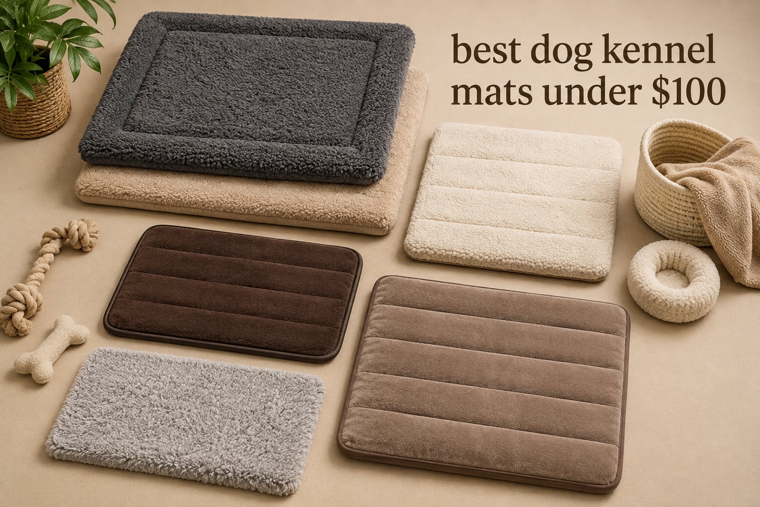 best dog kennel mats under $100