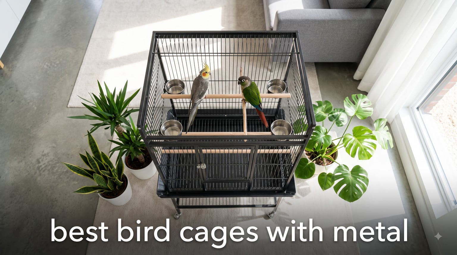 best bird cages with metal