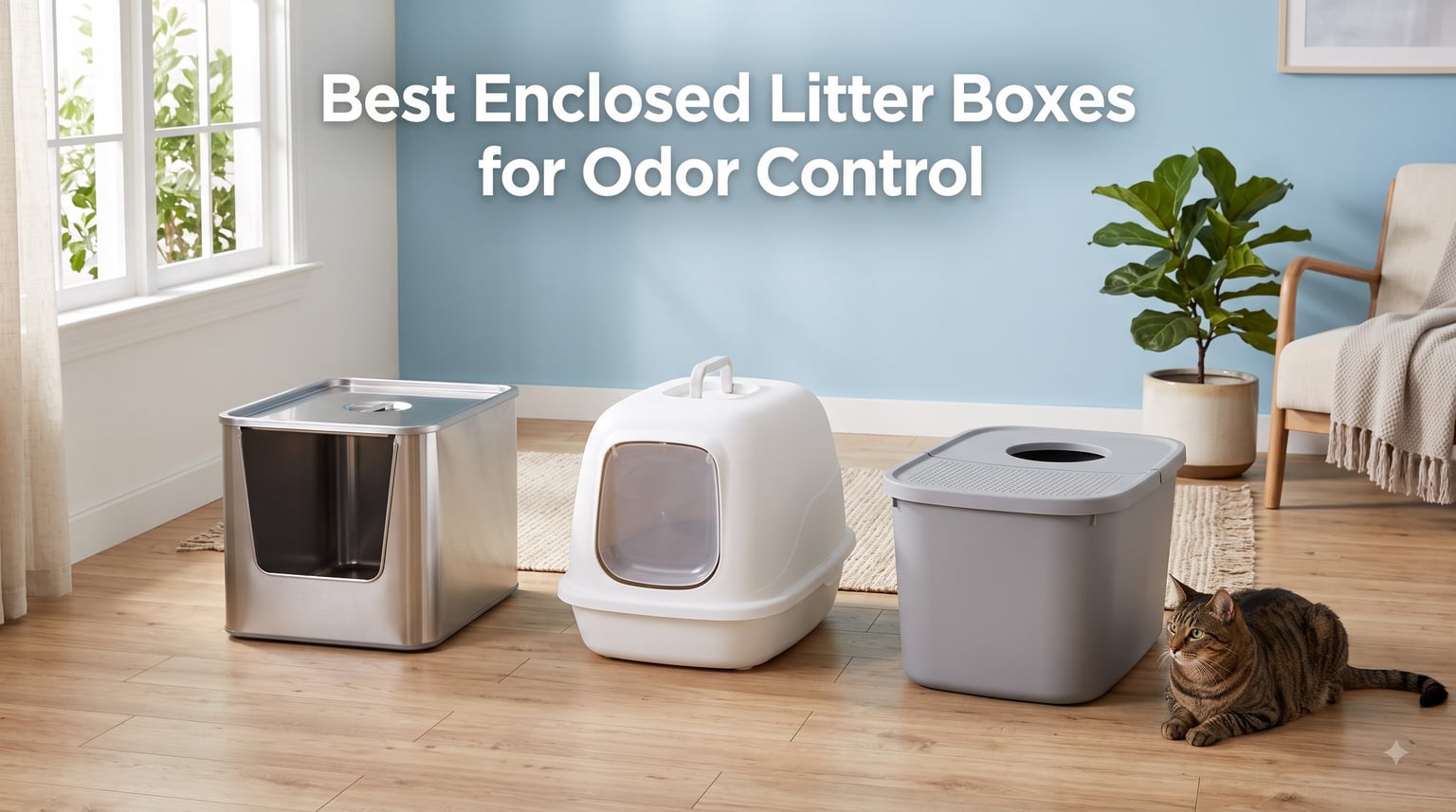 Best Enclosed Litter Boxes for Odor Control