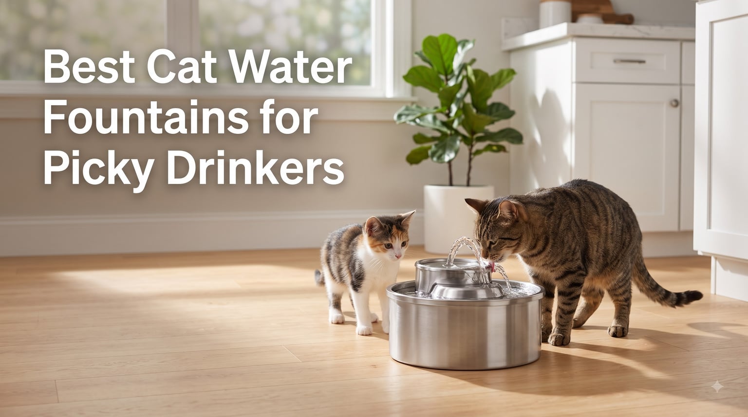 Best Cat Water Fountains for Picky Drinkers