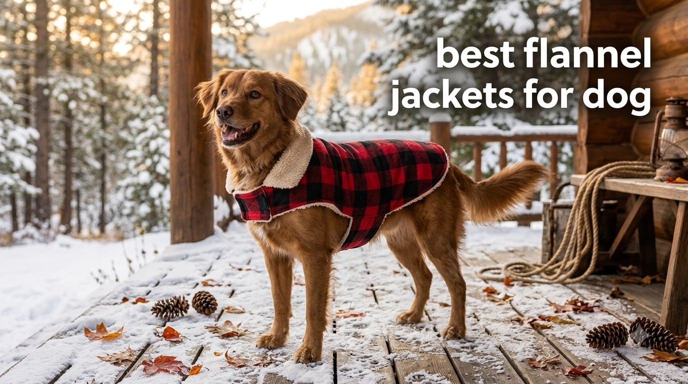 best flannel jackets for dog