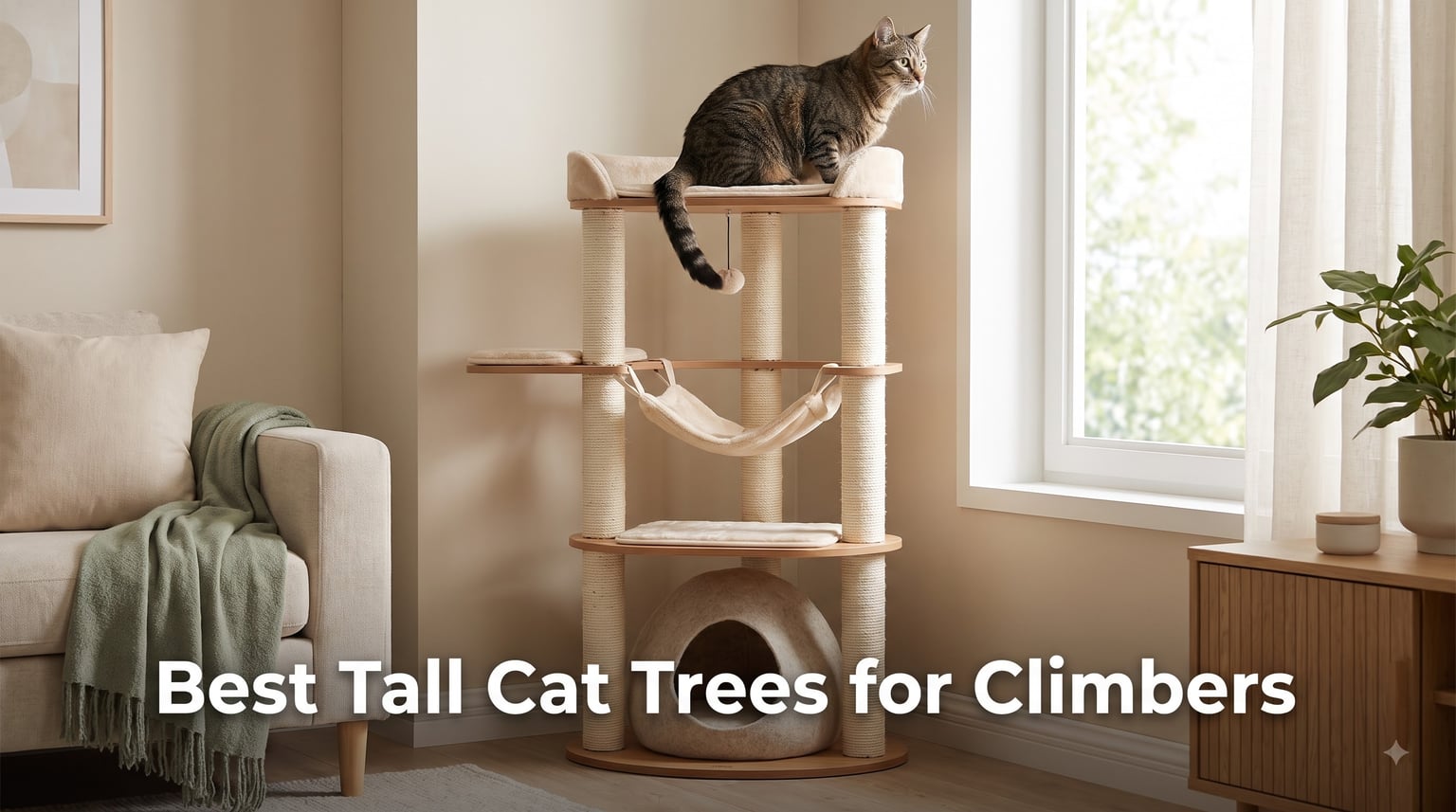 Best Tall Cat Trees for Climbers
