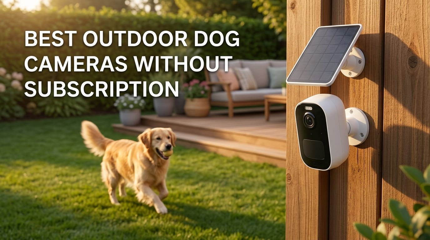 best outdoor dog cameras without subscription